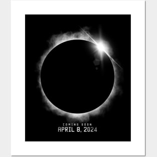 Total Solar Eclipse April 8, 2024 Posters and Art